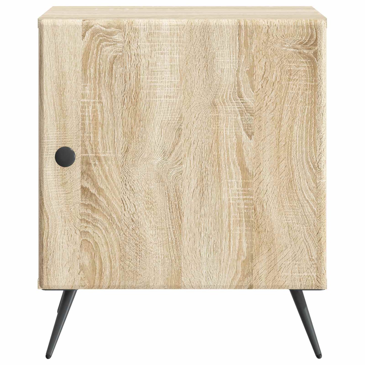 vidaXL Bedside Cabinet Sonoma Oak 43 x 34.5 x 50 cm Engineered Wood