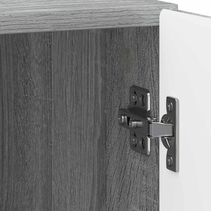 vidaXL Bedside Cabinet 2 pcs Grey Sonoma 43 x 34.5 x 50 cm