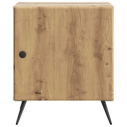 vidaXL Bedside Cabinet Artisan Oak 43 x 34.5 x 50 cm Engineered Wood
