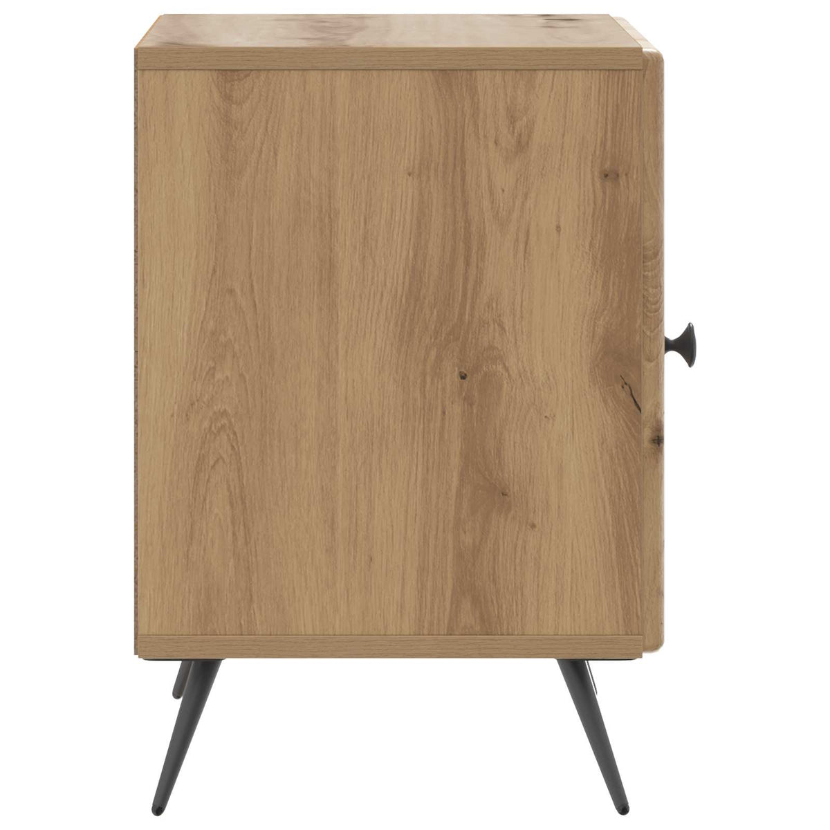 vidaXL Bedside Cabinet Artisan Oak 43 x 34.5 x 50 cm Engineered Wood