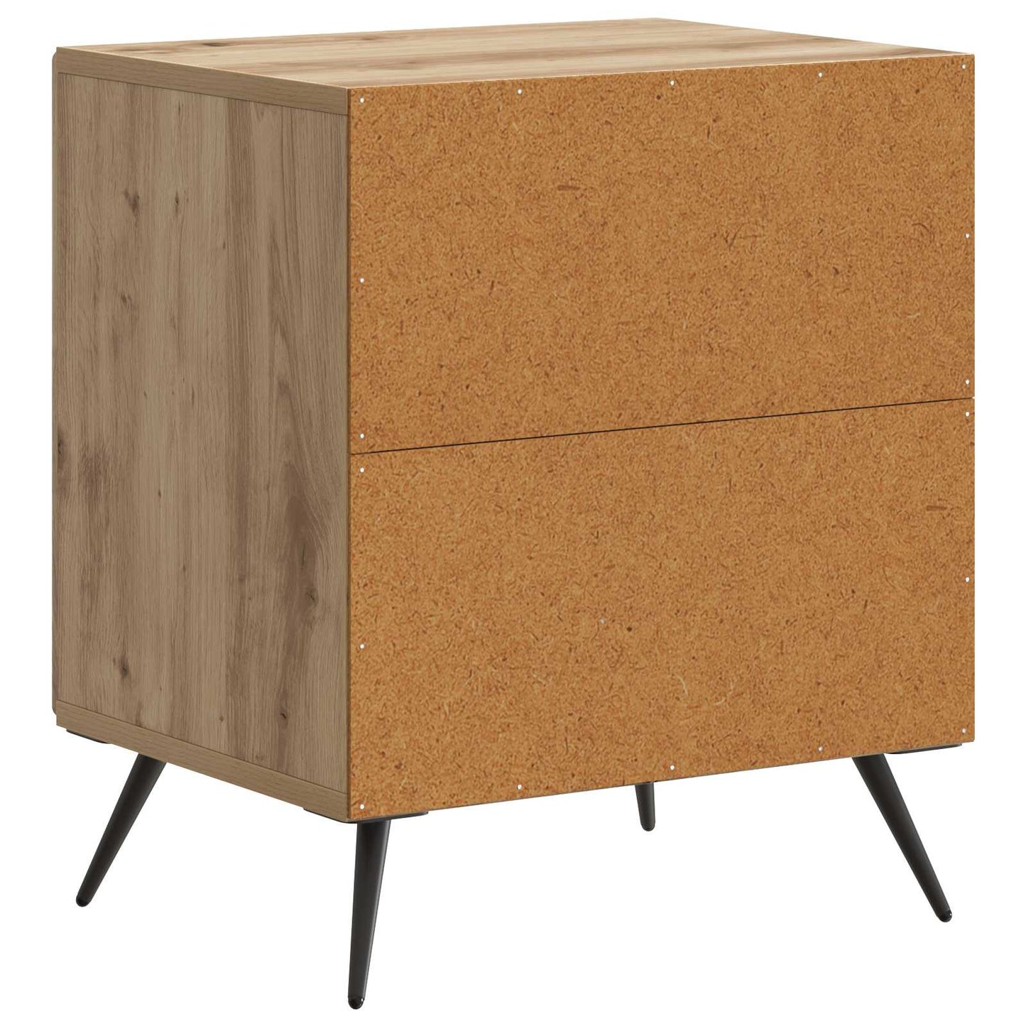 vidaXL Bedside Cabinet 2 pcs Artisan Oak 43 x 34.5 x 50 cm
