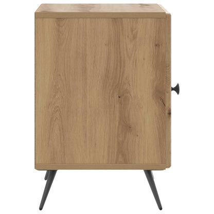 vidaXL Bedside Cabinet 2 pcs Artisan Oak 43 x 34.5 x 50 cm
