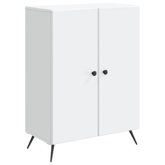 vidaXL Sideboard White 66 x 34.5 x 90 cm Engineered Wood