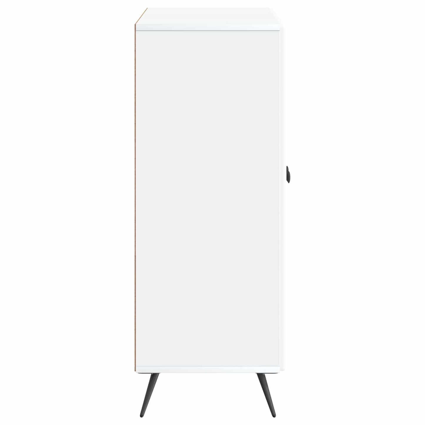 vidaXL Sideboard White 66 x 34.5 x 90 cm Engineered Wood