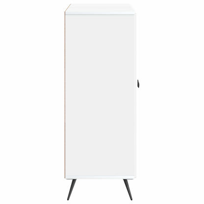 vidaXL Sideboard White 66 x 34.5 x 90 cm Engineered Wood