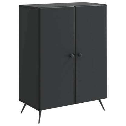 vidaXL Sideboard Black 66 x 34.5 x 90 cm Engineered Wood