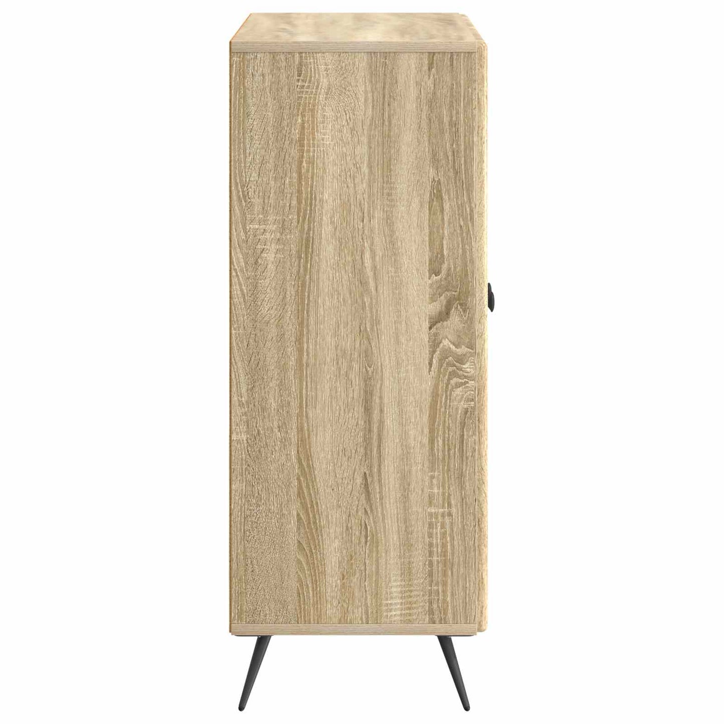 vidaXL Sideboard Sonoma Oak 66 x 34.5 x 90 cm Engineered Wood