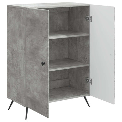 vidaXL Sideboard Concrete Grey 66 x 34.5 x 90 cm Engineered Wood