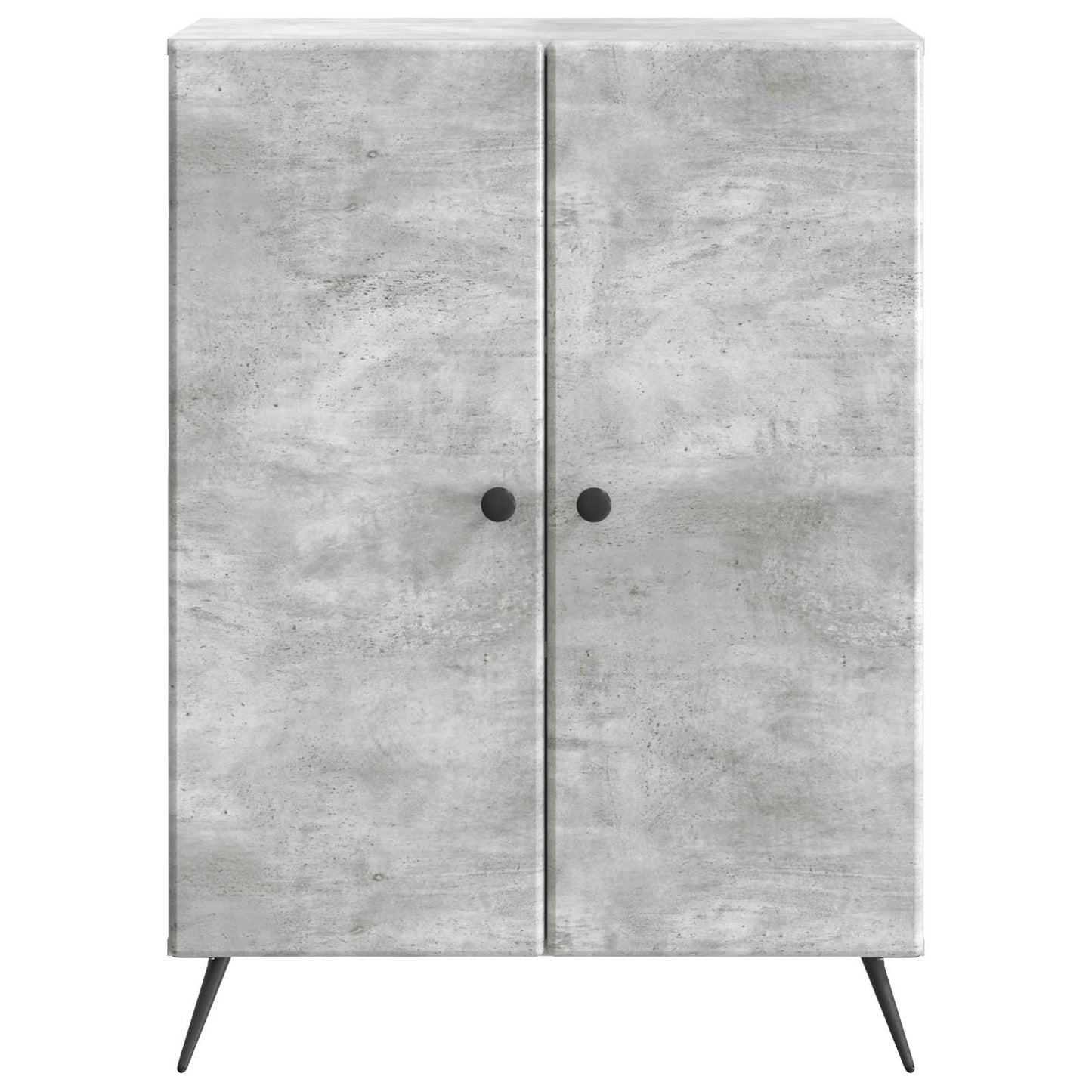 vidaXL Sideboard Concrete Grey 66 x 34.5 x 90 cm Engineered Wood
