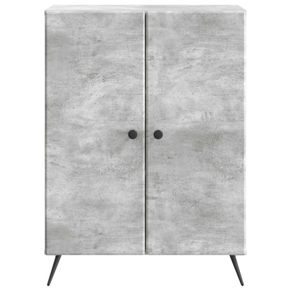 vidaXL Sideboard Concrete Grey 66 x 34.5 x 90 cm Engineered Wood