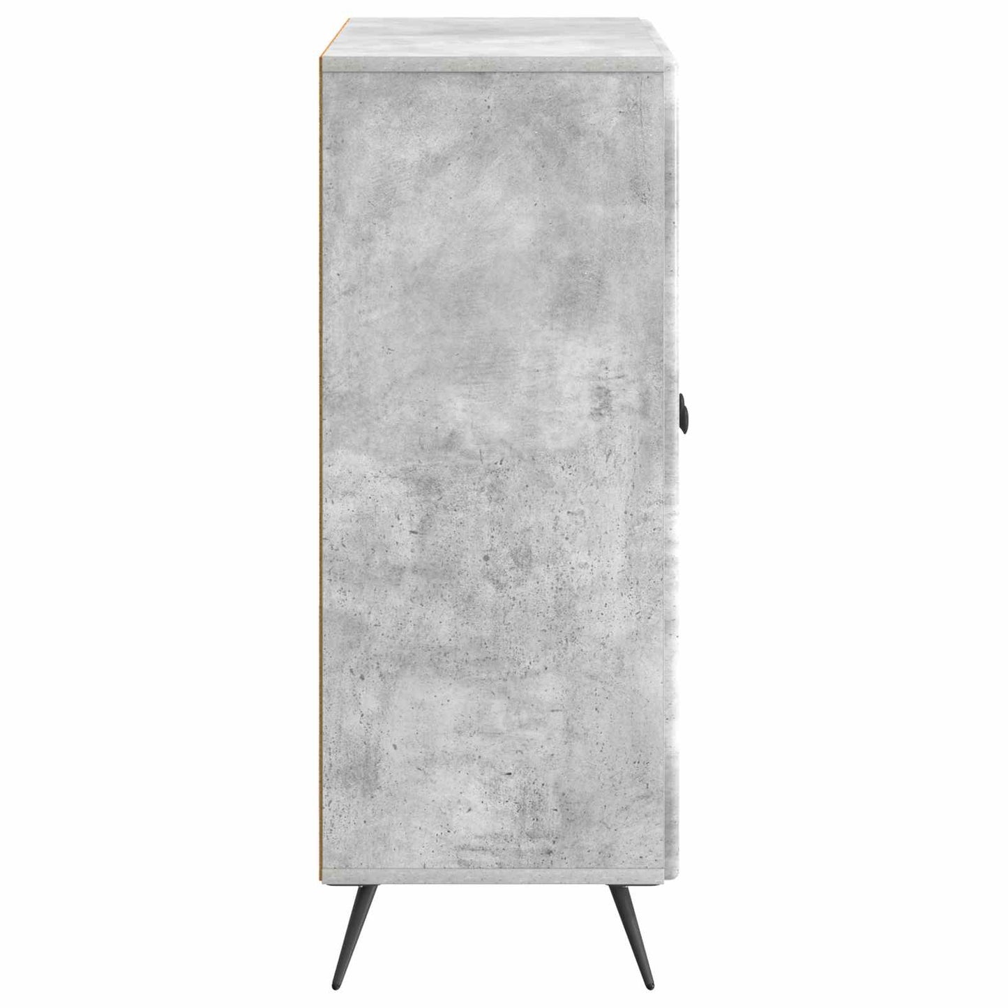 vidaXL Sideboard Concrete Grey 66 x 34.5 x 90 cm Engineered Wood