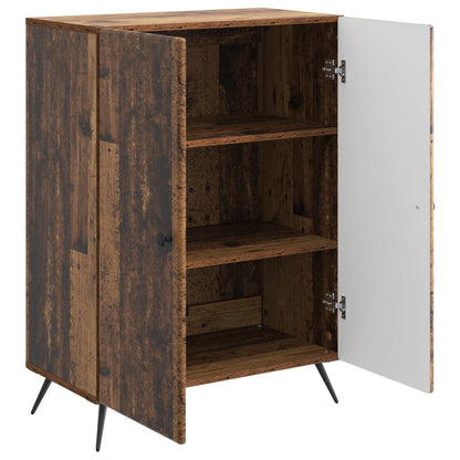 vidaXL Sideboard Old Wood 66 x 34.5 x 90 cm Engineered Wood