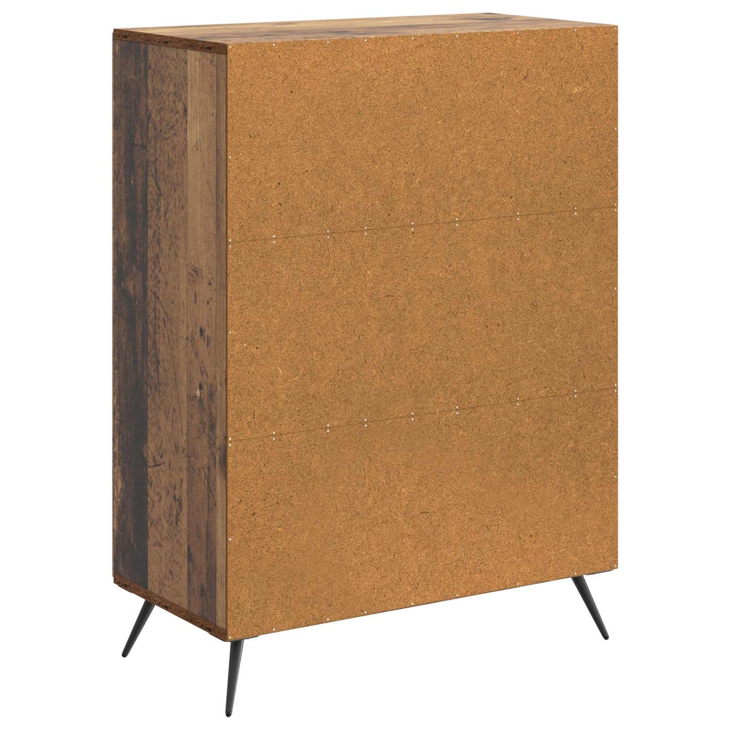 vidaXL Sideboard Old Wood 66 x 34.5 x 90 cm Engineered Wood
