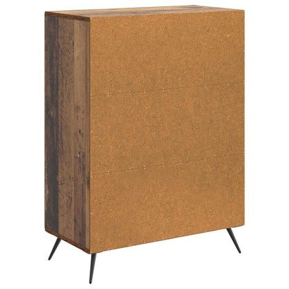 vidaXL Sideboard Old Wood 66 x 34.5 x 90 cm Engineered Wood