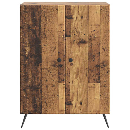 vidaXL Sideboard Old Wood 66 x 34.5 x 90 cm Engineered Wood
