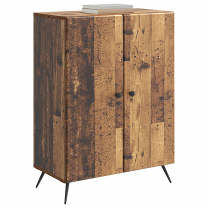 vidaXL Sideboard Old Wood 66 x 34.5 x 90 cm Engineered Wood