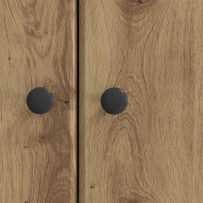 vidaXL Sideboard Artisan Oak 66 x 34.5 x 90 cm Engineered Wood