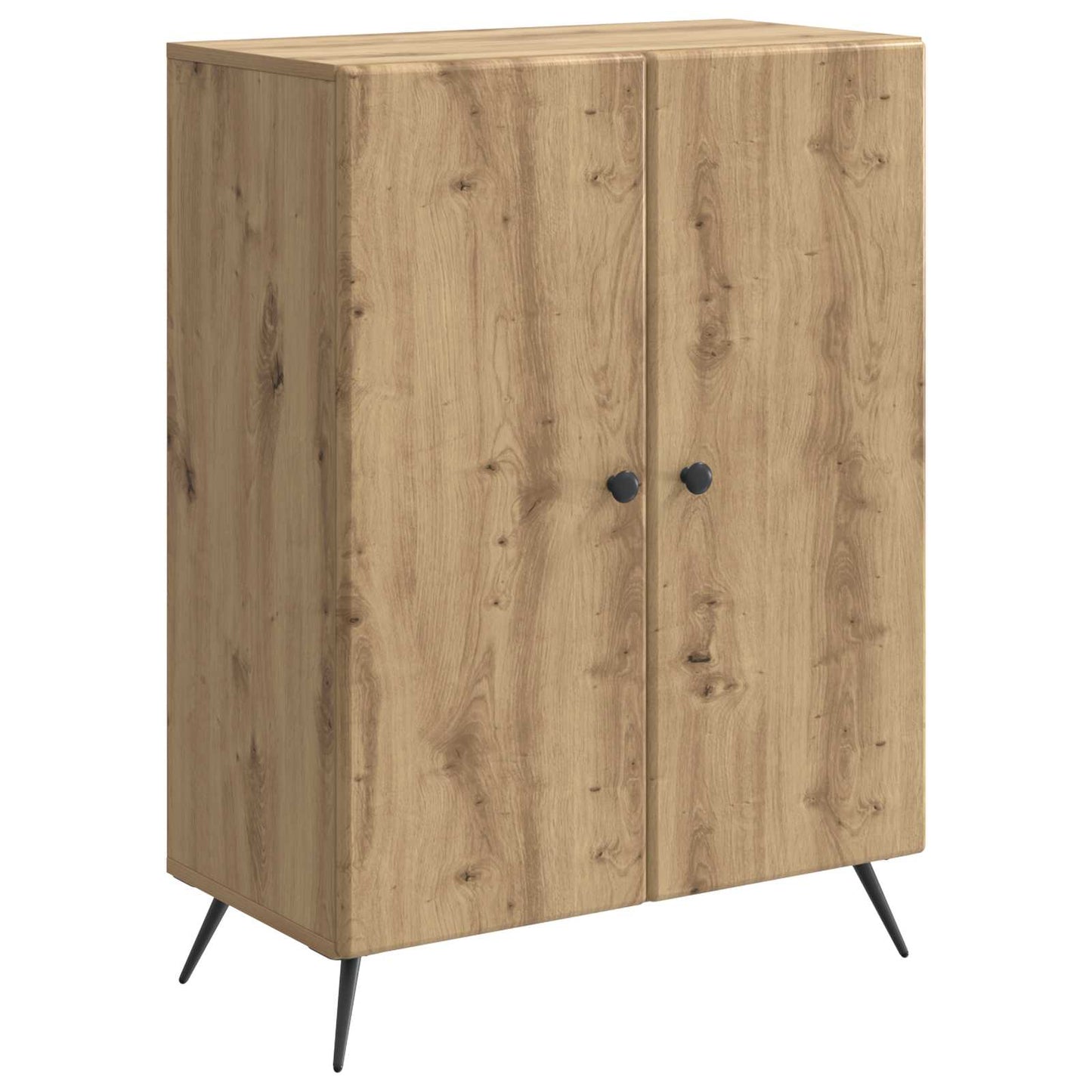 vidaXL Sideboard Artisan Oak 66 x 34.5 x 90 cm Engineered Wood