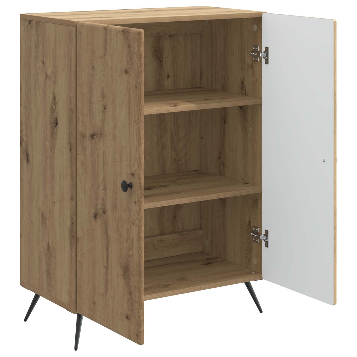 vidaXL Sideboard Artisan Oak 66 x 34.5 x 90 cm Engineered Wood