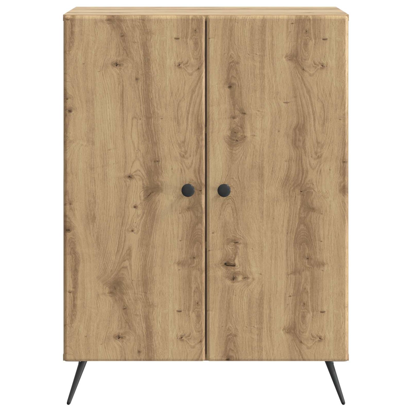 vidaXL Sideboard Artisan Oak 66 x 34.5 x 90 cm Engineered Wood