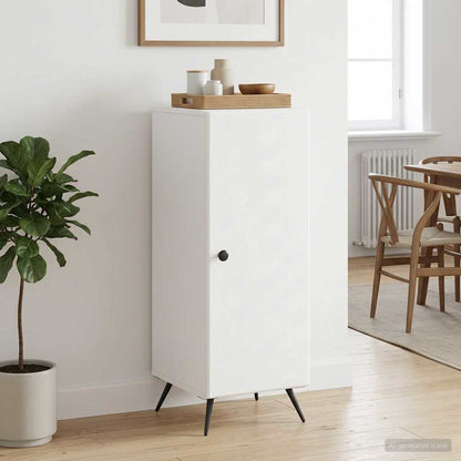 vidaXL Sideboard White 33 x 34.5 x 90 cm Engineered Wood