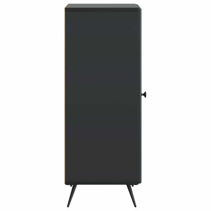 vidaXL Sideboard Black 33 x 34.5 x 90 cm Engineered Wood