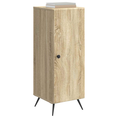 vidaXL Sideboard Sonoma Oak 33 x 34.5 x 90 cm Engineered Wood