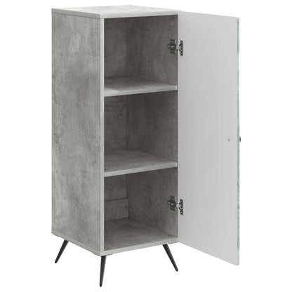 vidaXL Sideboard Concrete Grey 33 x 34.5 x 90 cm Engineered Wood
