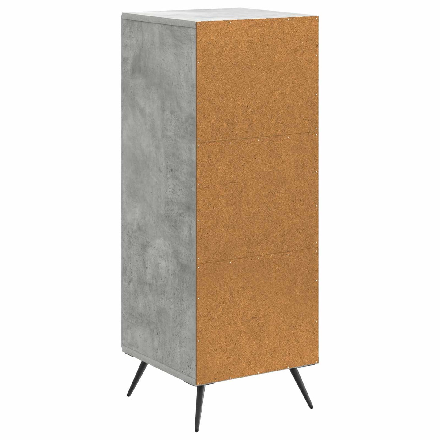 vidaXL Sideboard Concrete Grey 33 x 34.5 x 90 cm Engineered Wood