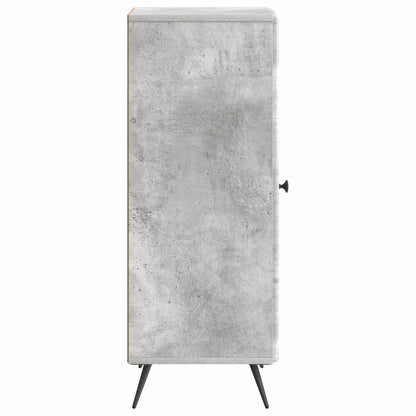 vidaXL Sideboard Concrete Grey 33 x 34.5 x 90 cm Engineered Wood