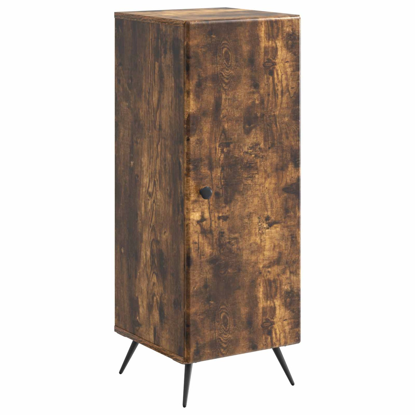 vidaXL Sideboard Smoked Oak 33 x 34.5 x 90 cm Engineered Wood