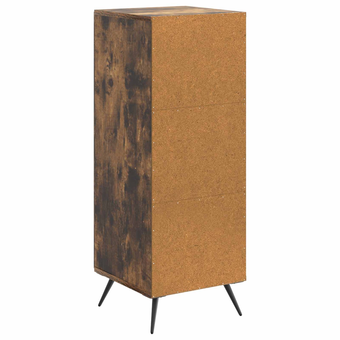 vidaXL Sideboard Smoked Oak 33 x 34.5 x 90 cm Engineered Wood