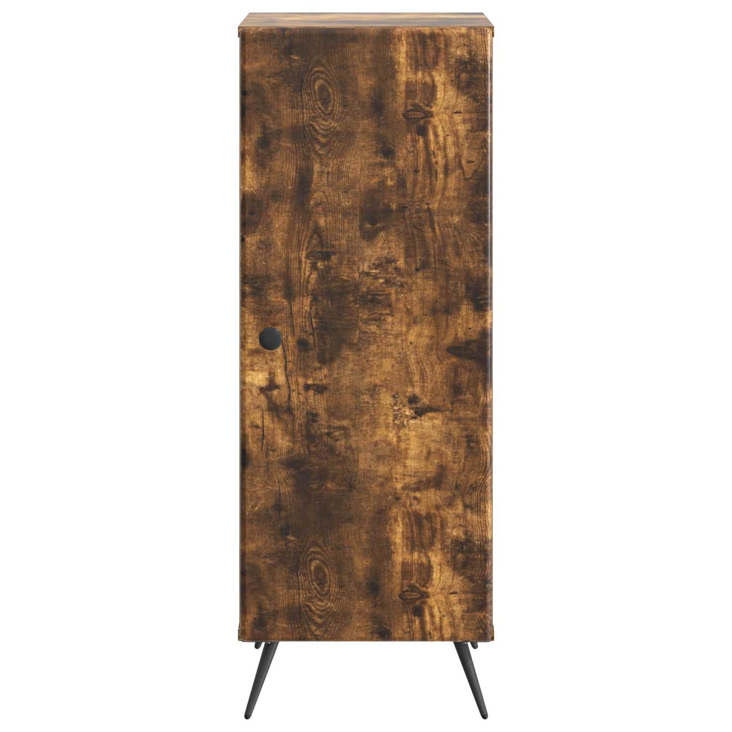 vidaXL Sideboard Smoked Oak 33 x 34.5 x 90 cm Engineered Wood