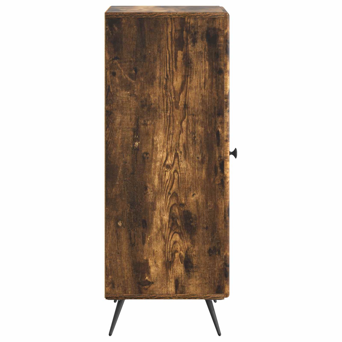vidaXL Sideboard Smoked Oak 33 x 34.5 x 90 cm Engineered Wood