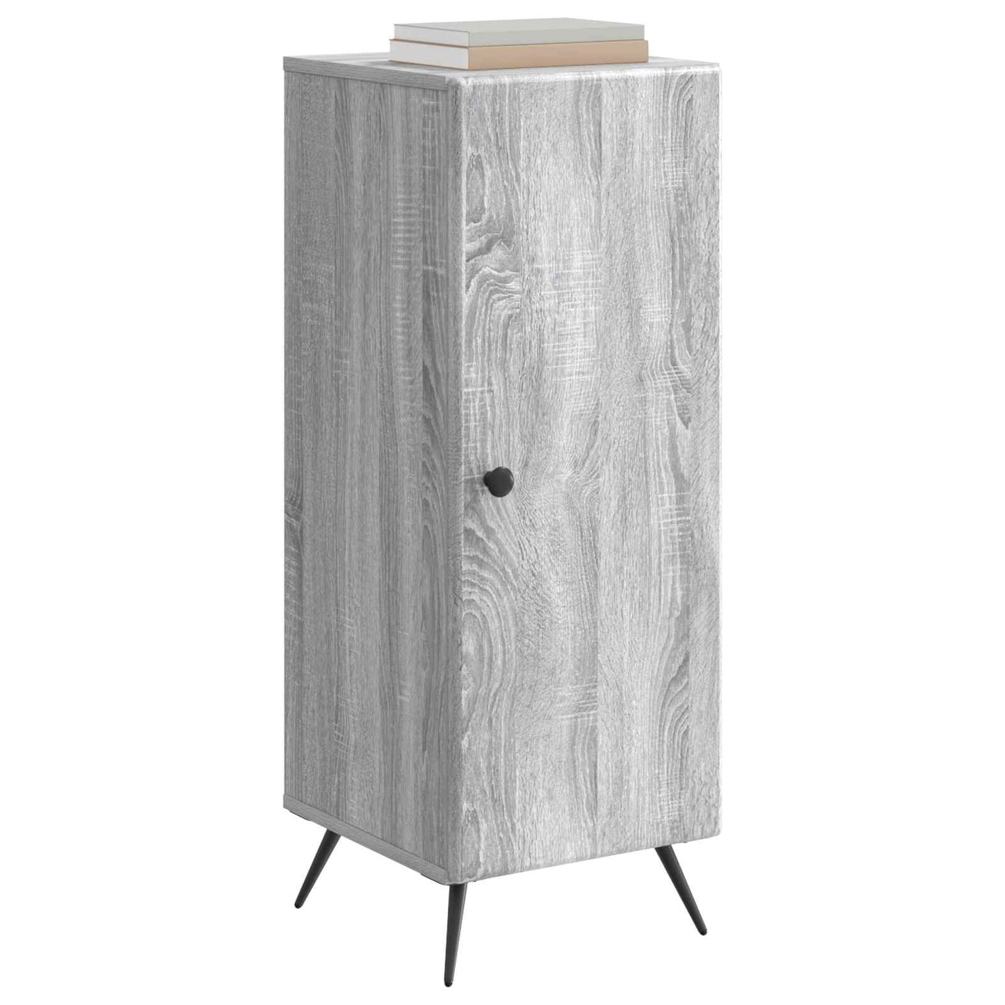 vidaXL Sideboard Grey Sonoma 33 x 34.5 x 90 cm Engineered Wood