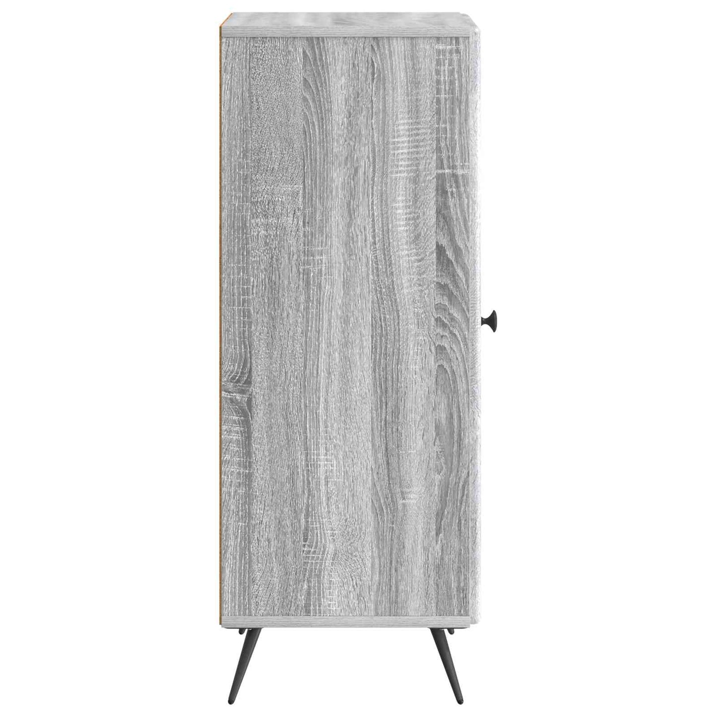 vidaXL Sideboard Grey Sonoma 33 x 34.5 x 90 cm Engineered Wood