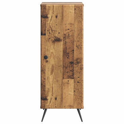 vidaXL Sideboard Old Wood 33 x 34.5 x 90 cm Engineered Wood
