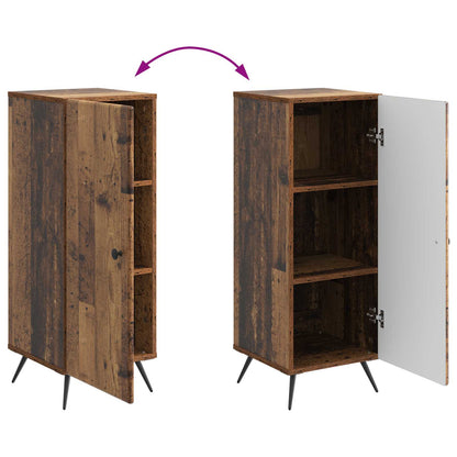 vidaXL Sideboard Old Wood 33 x 34.5 x 90 cm Engineered Wood