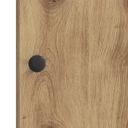 vidaXL Sideboard Artisan Oak 33 x 34.5 x 90 cm Engineered Wood