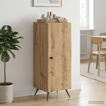 vidaXL Sideboard Artisan Oak 33 x 34.5 x 90 cm Engineered Wood