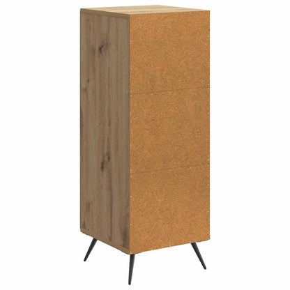 vidaXL Sideboard Artisan Oak 33 x 34.5 x 90 cm Engineered Wood