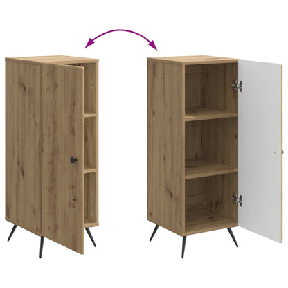 vidaXL Sideboard Artisan Oak 33 x 34.5 x 90 cm Engineered Wood