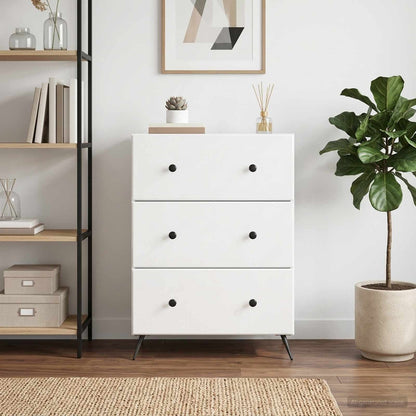 vidaXL Drawer Cabinet 66 x 34.5 x 90 cm Engineered Wood