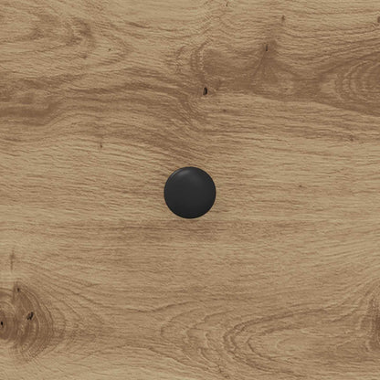 vidaXL Drawer Cabinet 33 x 34.5 x 90 cm Engineered Wood Artisan Oak