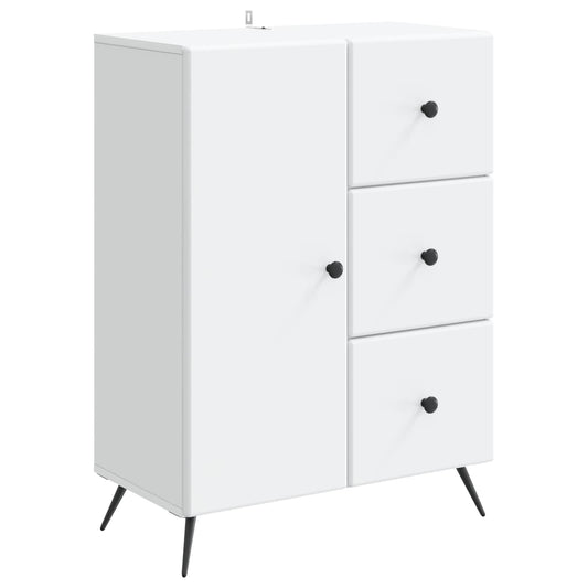 vidaXL Sideboard White 66 x 34.5 x 90 cm Engineered Wood