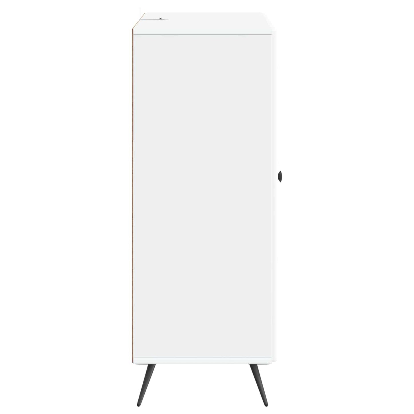 vidaXL Sideboard with Drawer White 66 x 34.5 x 90 cm Engineered Wood