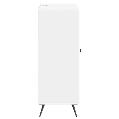 vidaXL Sideboard with Drawer White 66 x 34.5 x 90 cm Engineered Wood