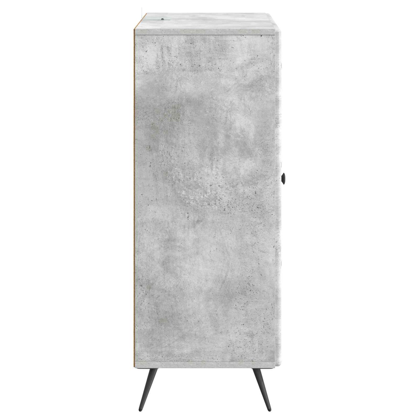 vidaXL Sideboard Concrete Grey 66 x 34.5 x 90 cm Engineered Wood