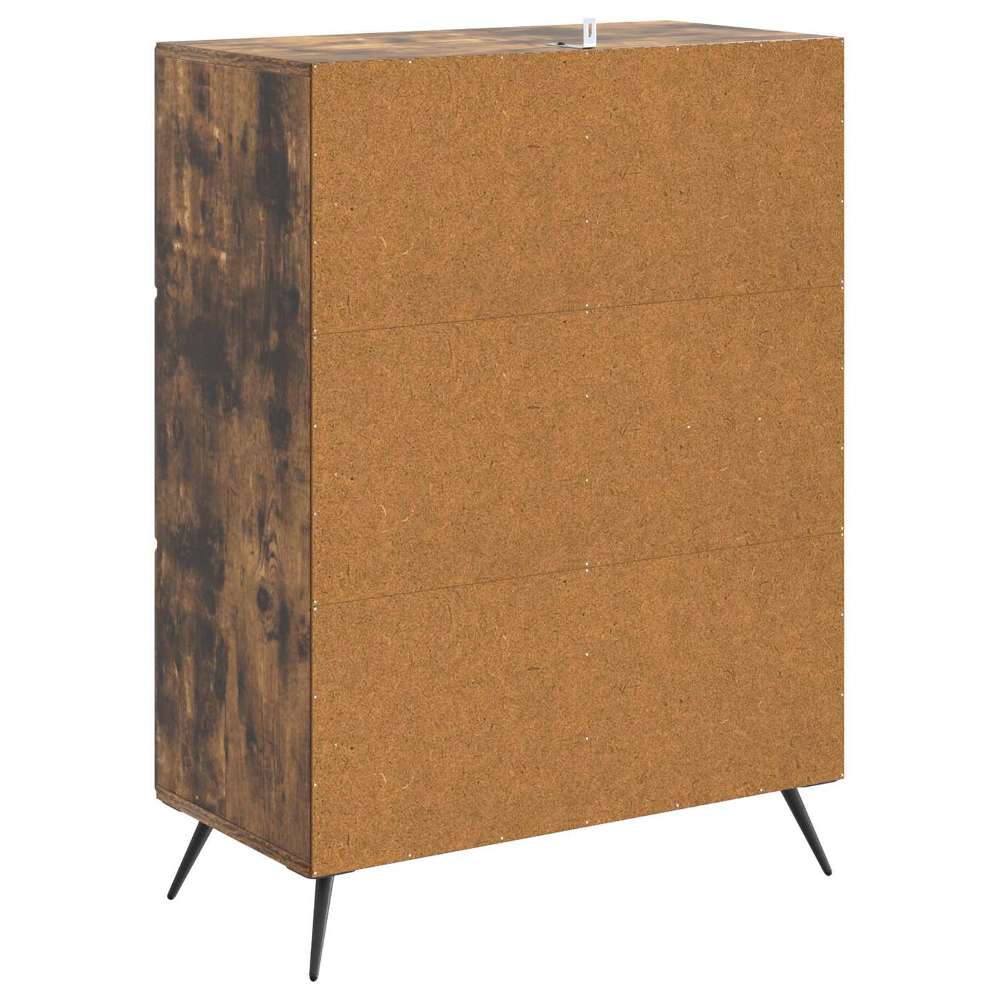 vidaXL Sideboard Smoked Oak 66 x 34.5 x 90 cm Engineered Wood