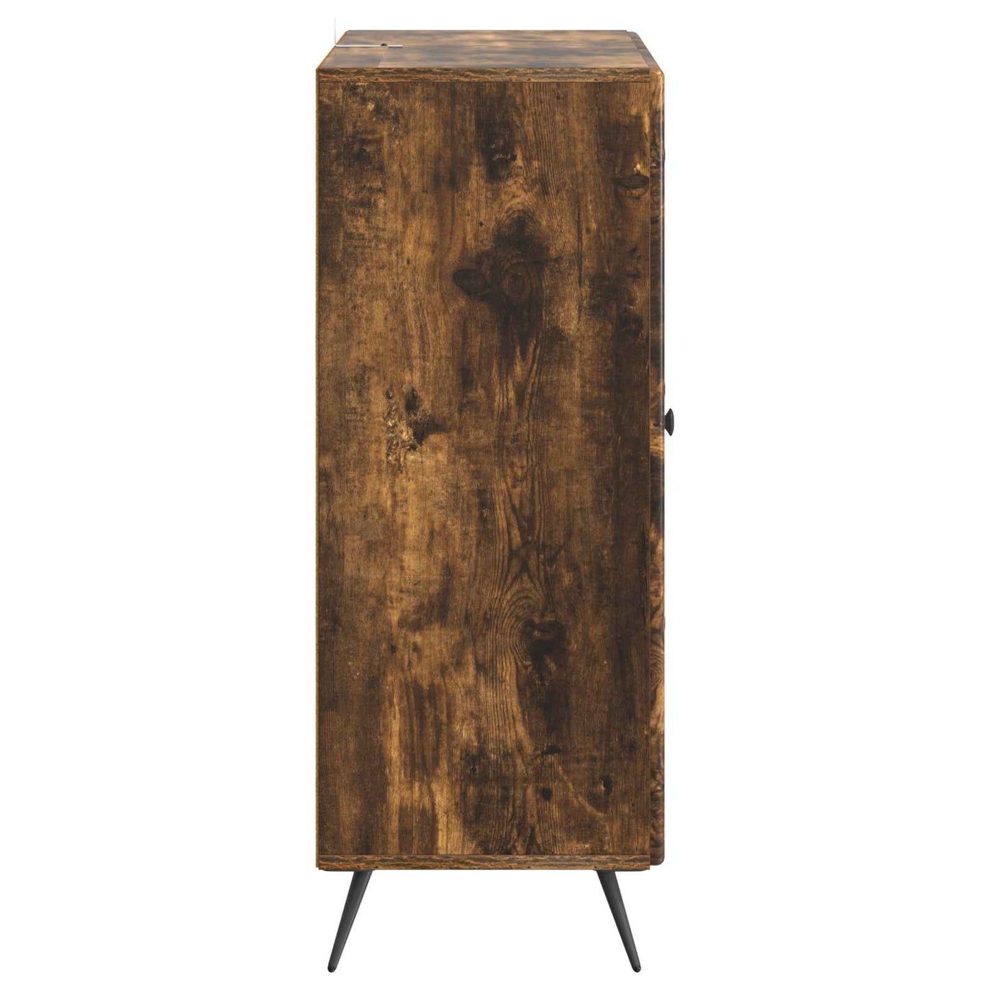 vidaXL Sideboard Smoked Oak 66 x 34.5 x 90 cm Engineered Wood